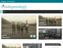 Tablet Screenshot of independent.cat