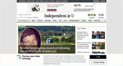 Desktop Screenshot of independent.ie